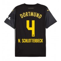 Borussia Dortmund Nico Schlotterbeck #4 Auswärtstrikot 2024-25 Kurzarm